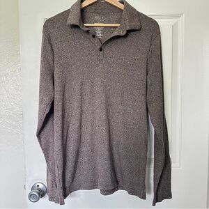 Apt. 9 Premier Flex Long Sleeve Polo Shirt